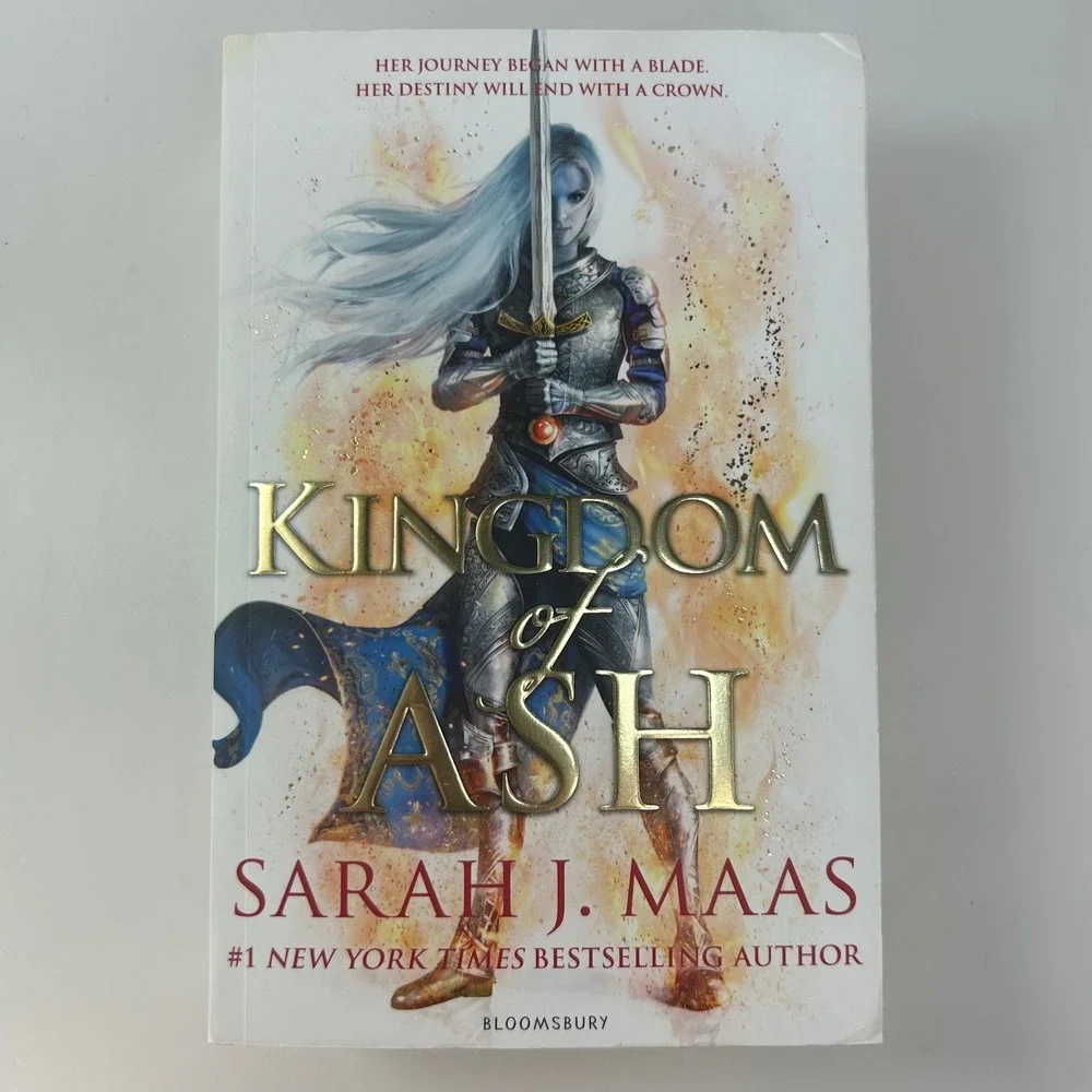 Kingdom of Ash UK by Sarah J. Maas Throne of Glass